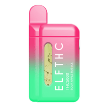 Load image into Gallery viewer, Sour Apple Bubble ElfTHC Eldarin Blend Disposable 5g Gram
