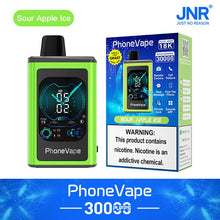 Load image into Gallery viewer, Sour Apple Ice JNR Phonevape 30K Disposable Vape
