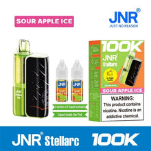 Load image into Gallery viewer, Pod Kit / Sour Apple Ice Jnr Stellararc 100K Disposable Pod Kit
