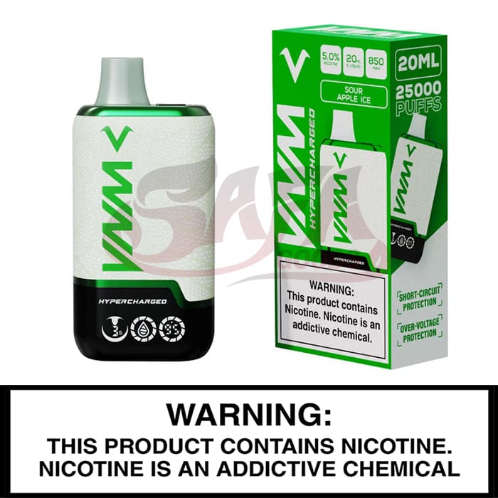 VNM Hypercharged Disposable Vape 25000 Puffs