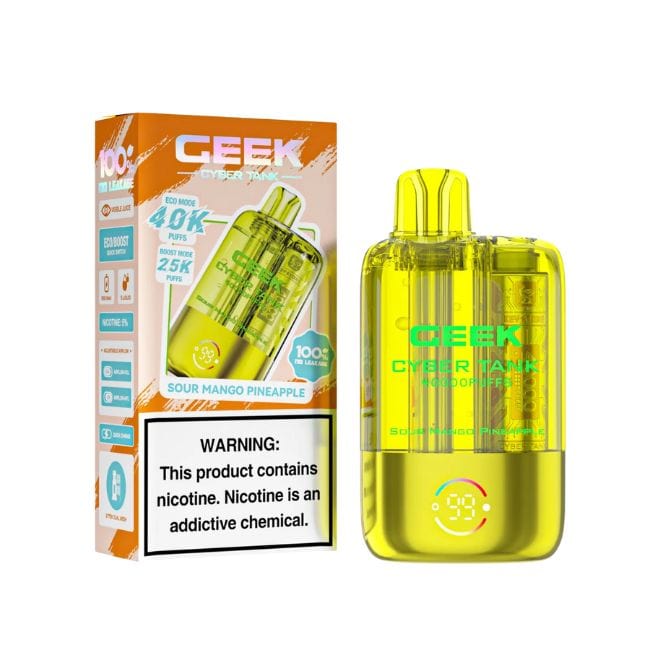 Long Lasting Geek Cyber Tank Disposable Vape 40000 40k Long Lasting Geek Cyber Tank Disposable Vape 40000 40k