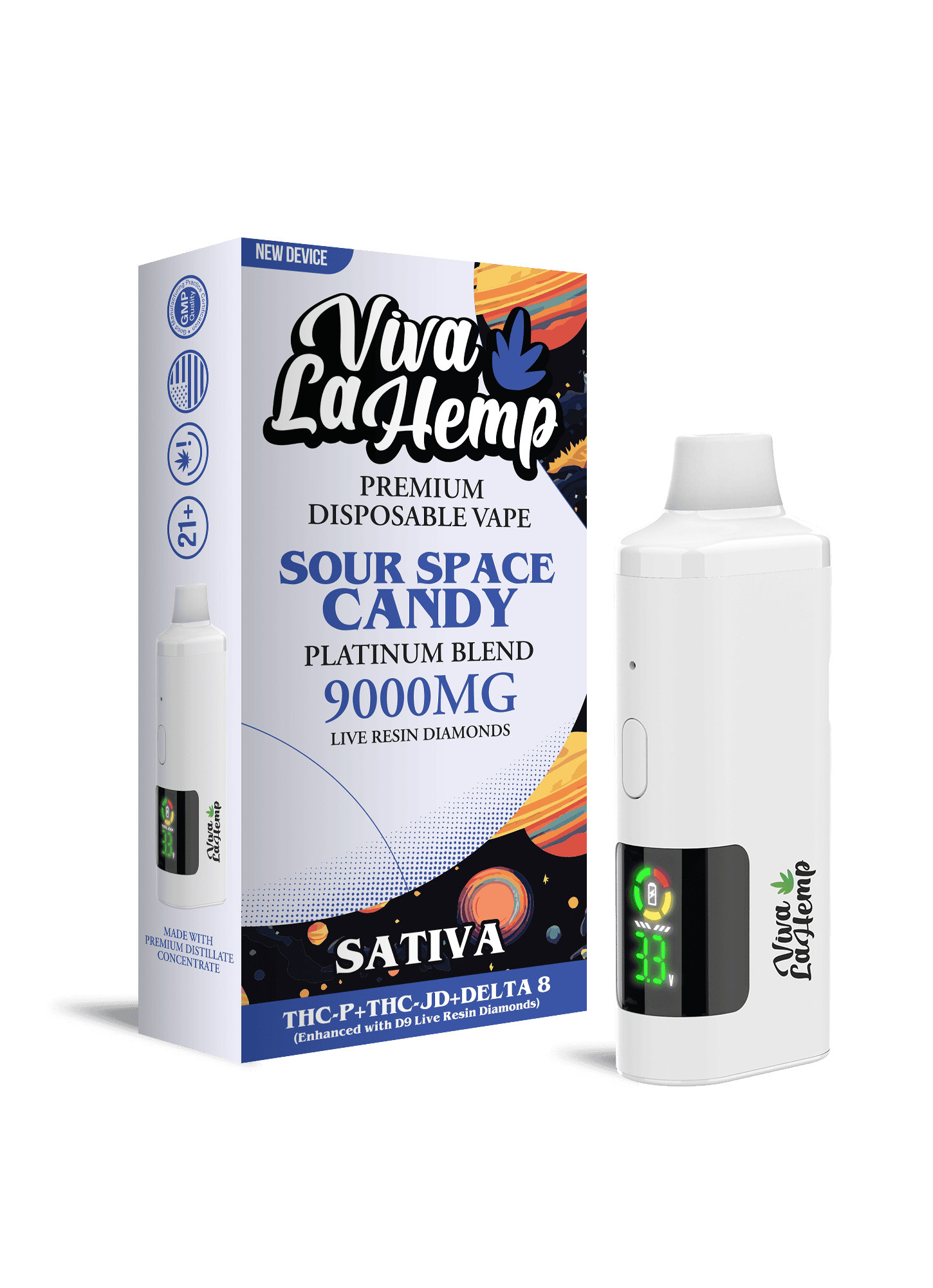 elf bar vape uk Viva La Hemp THCP Disposable 9 Gram