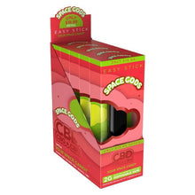 Cargar imagen en el visor de la galería, Sour Space Candy Space Gods CBD CBG CBN 2GM Disposable
