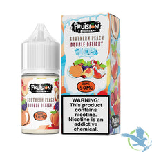Load image into Gallery viewer, Southern Peach Double Delight Ice / 30 MG Fruision Juice Co Nicotine Salt E-Liquid 30ML
