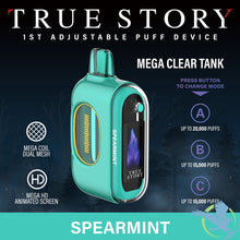 Load image into Gallery viewer, Spearmint True Story 20K Disposable Vape
