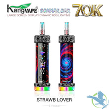 Cargar imagen en el visor de la galería, Strawb Lover Kangvape Sommar Bar E Hookah Disposable 70K
