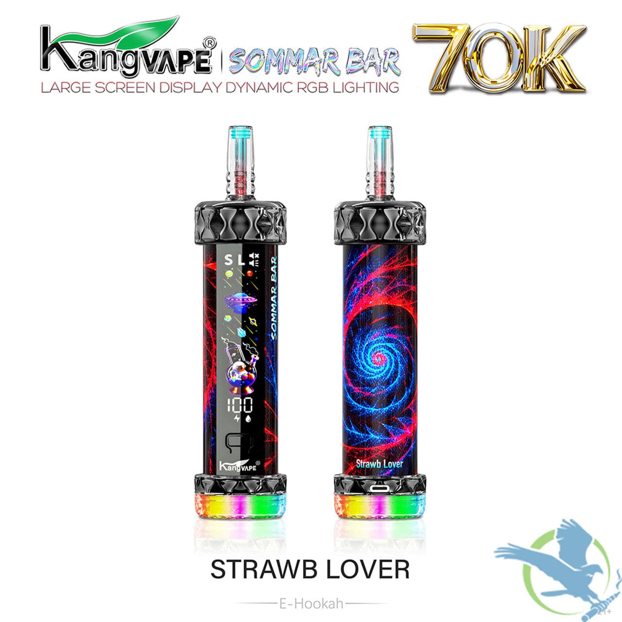 Order Kangvape Sommar Bar E Hookah Disposable 70K