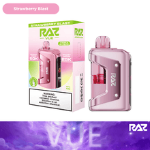 Cargar imagen en el visor de la galería, Pod Only / Strawberry Blast Raz Vue Disposable Kit
