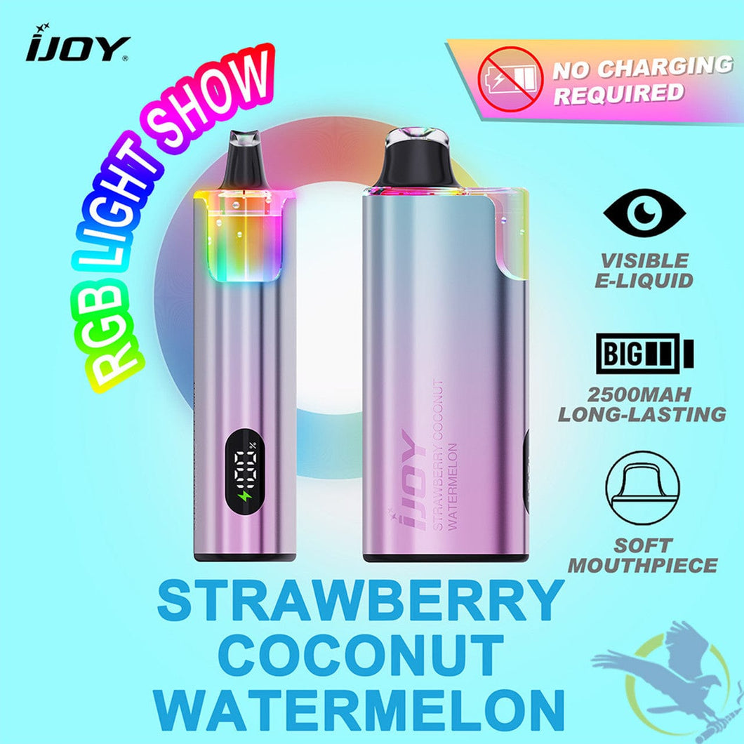 Strawberry Coconut Watermelon Ijoy IO 50000 Vape Puffs Strawberry Coconut Watermelon Ijoy IO 50000 Vape Puffs