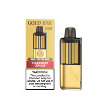 Cargar imagen en el visor de la galería, Pod Only / Strawberry Cupcake Gold Bar Max 50K Nixodine Disposable

