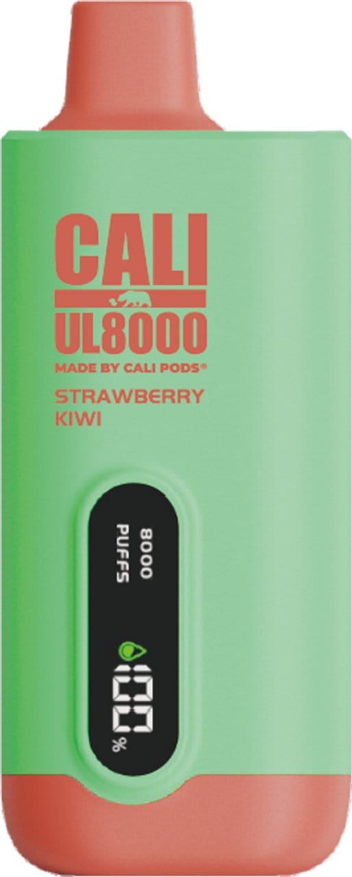 Single / Strawberry Kiwi Cali UL8000 Vape
