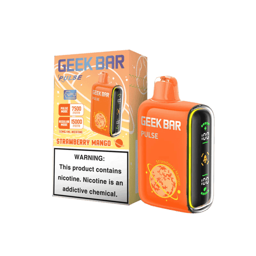 Strawberry Mango Geek Bar Pulse 15000 Disposable Vape