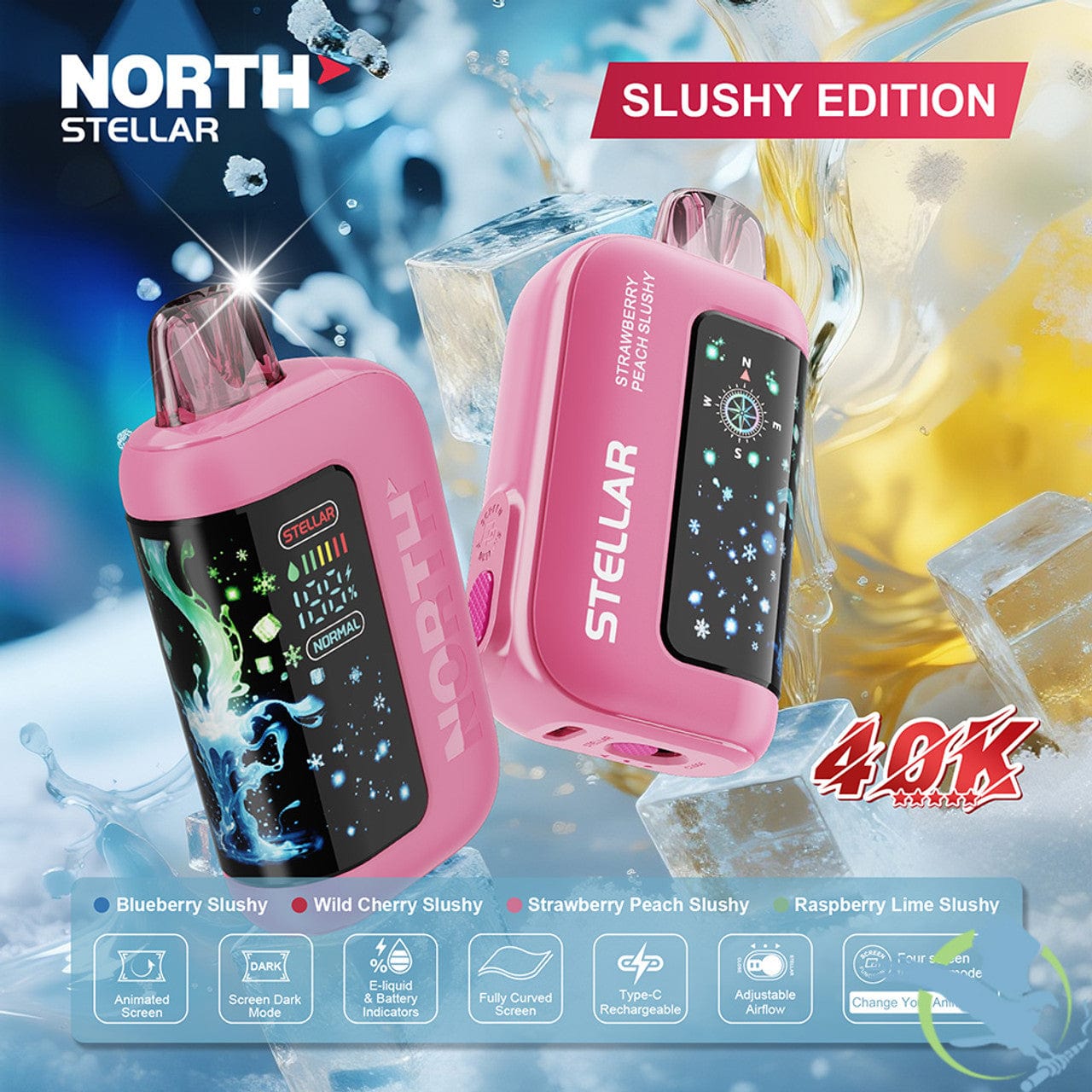 North Stellar 40K Slushy Edition Disposable Vape North Stellar 40K Slushy Edition Disposable Vape