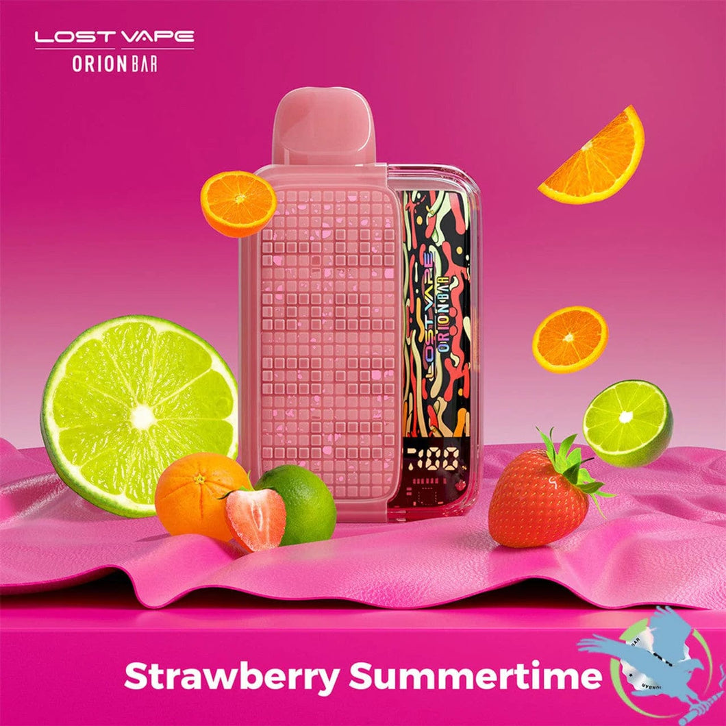 Strawberry Summertime Lost Vape Orion Bar 10000 Disposable Vape