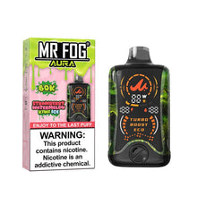 Load image into Gallery viewer, Strawberry Watermelon Kiwi Ice Mr Fog Aura 60K Disposable Vape
