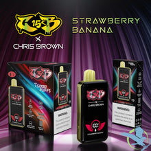 Load image into Gallery viewer, Strawberry Banana CB15K x Chris Brown Disposable Vape 15000
