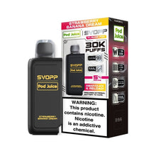 Load image into Gallery viewer, Strawberry Banana Dream (Pod Only) Pod Juiceee SVOPP 30k Disposable Flavor Pod and Battery
