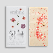 Load image into Gallery viewer, Strawberry Champagne Seshnz Mushroom Chocolate Bar 500MG
