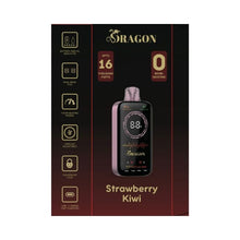 Load image into Gallery viewer, Strawberry Kiwi Dragon Zero Disposable Vape 16K 16000
