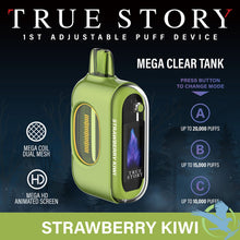 Load image into Gallery viewer, Strawberry Kiwi True Story 20K Disposable Vape
