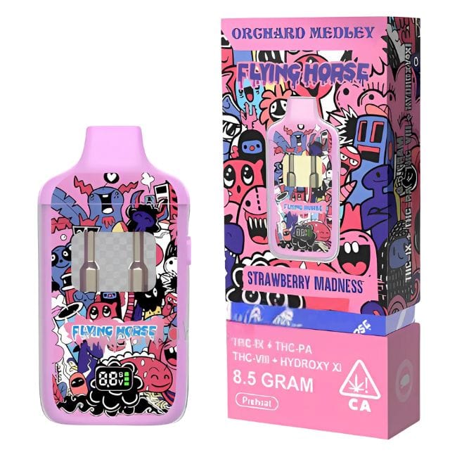 Where To Buy Flying Horse Vape FLYING HORSE BLACK EDITION 2 FLAVORS 7  GRAMS(THC-A + THC-P + D6 + D8 L  Rising Wholesale Inc Order Flying Horse  Orchard Medley Disposable Vape 8.5GM
