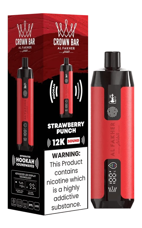 Al Fakher Crown Bar 12K Sound Disposable Vape (Buy 4 Get 5th Free) Al Fakher Crown Bar 12K Sound Disposable Vape (Buy 4 Get 5th Free)