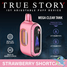 Load image into Gallery viewer, Strawberry Shortcake True Story 20K Disposable Vape
