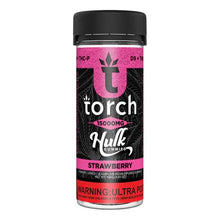 Cargar imagen en el visor de la galería, Strawberry Torch Hulk Gummies D9 THCP 20PC
