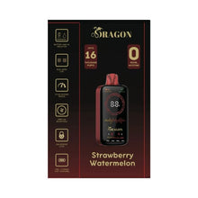 Load image into Gallery viewer, Strawberry Watermelon Dragon Zero Disposable Vape 16K 16000
