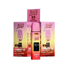 Load image into Gallery viewer, Strawberry Zaza (Indica) Flying Monkey Purest THC Disposable 3gm
