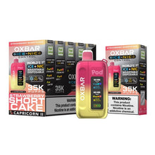 Cargar imagen en el visor de la galería, 35K - Strawberry Shortcake Oxbar Pod Juice (Single Piece) Strawberry Shortcake Raz TN9000 Disposable Vape
