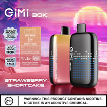 Load image into Gallery viewer, 30K - Gimi (Different Brand but better) Strawberry Shortcake Strawberry Shortcake Raz TN9000 Disposable Vape
