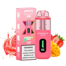 Cargar imagen en el visor de la galería, Strawmelon Peach Ploox XS 25k Disposable Vape
