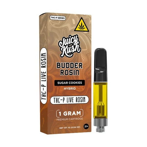 Sugar Cookies Hybrid Juicy Kush Budder Rosin Cartridge 1gm THCP