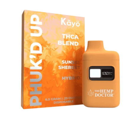 Sunset Serbet Kayo Mega Phuk’d Up Thca 6.5 Gram Disposable
