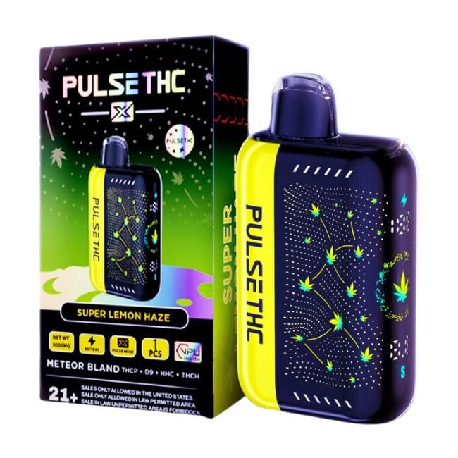 Pulse THC X Meteor Disposable Vape 5 Gram Pulse THC X Meteor Disposable Vape 5 Gram