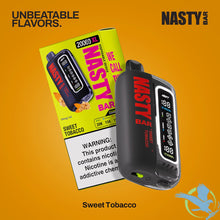 Load image into Gallery viewer, Sweet Tobacco Nasty Bar XL DR20Ki Disposable Vape
