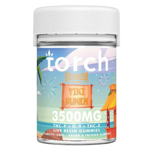 Tiki Punch Torch Haymaker Blend Gummies