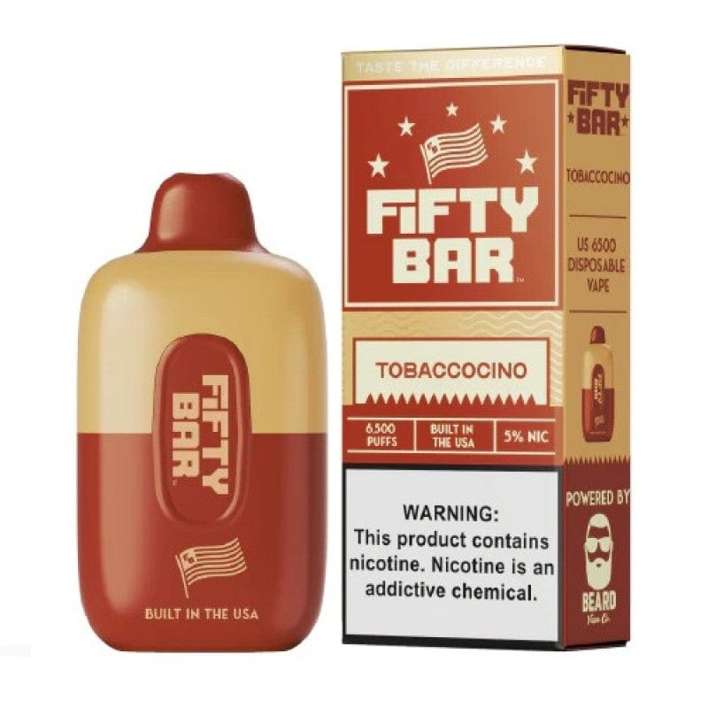 Tobaccocino Fifty Bar Disposable Vape