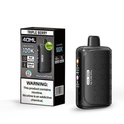 Single Triple Berry Horizontech Disposable Vape 100K