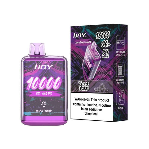 Triple Berry Ijoy SD10000 Disposable Vape