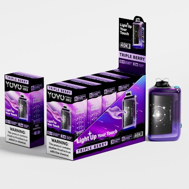 Triple Berry Yovo Starwalk Disposable Vape 40K 40000 Puffs