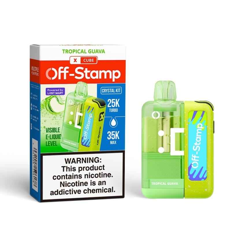 Off Stamp X Cube Crystal Cube 35K Disposable Vape Off Stamp X Cube Crystal Cube 35K Disposable Vape