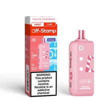 Load image into Gallery viewer, Twisted Strawberry (Sweet Cube) Off Stamp Classic Cube 25000 Disposable Vape Pod
