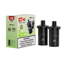 Cargar imagen en el visor de la galería, Two Apple (Pod Only) Vfly hookah disposable kit 40K
