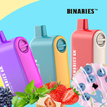 Load image into Gallery viewer, Triple Berry Crisp Binaries 15ML 6000 Puffs Disposable Vape
