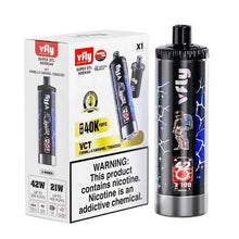 Cargar imagen en el visor de la galería, Vanilla Caramel Tobacco (Kit) Vfly hookah disposable kit 40K
