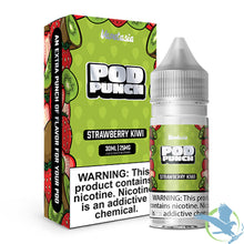 Load image into Gallery viewer, Strawberry Kiwi / 25 mg Vapetasia Salts Non Tobacco Pod Punch E-Liquid
