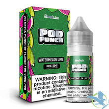 Load image into Gallery viewer, Watermelon Lime / 25 mg Vapetasia Salts Non Tobacco Pod Punch E-Liquid
