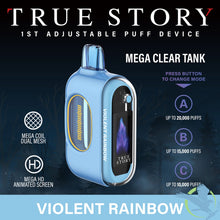 Load image into Gallery viewer, Violent Rainbow True Story 20K Disposable Vape
